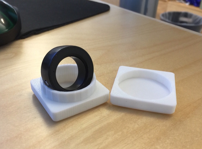 Ring ZERO container (M) 3D Print 91132