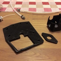 Small Rigidbot Pico Bowden Plate. 3D Printing 91140