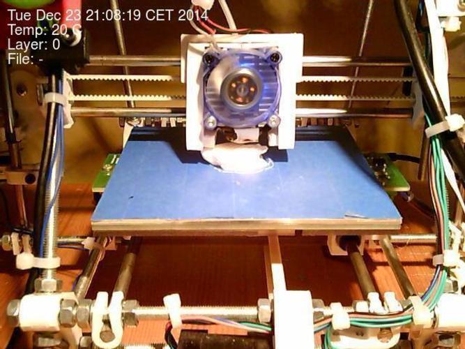 RepRapPro Huxley Fan Duct 3D Print 91151