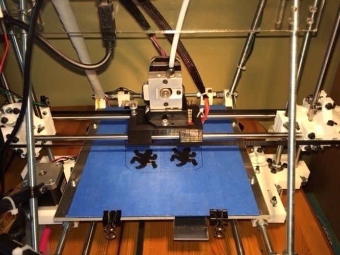 Mendel alternative x-carriage using LM8UU Linear Ball Bearings 3D Print 91156