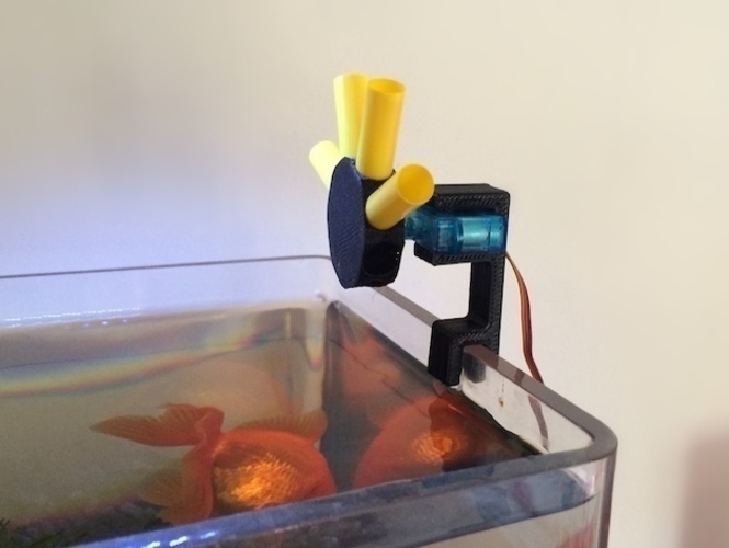 Small simple fish feeder 3D Print 91158
