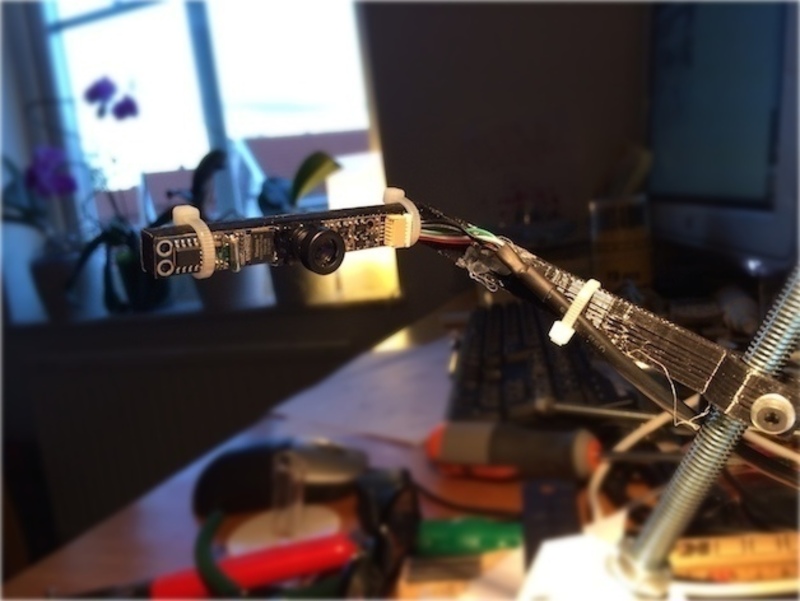 USB camera holder for Mendel