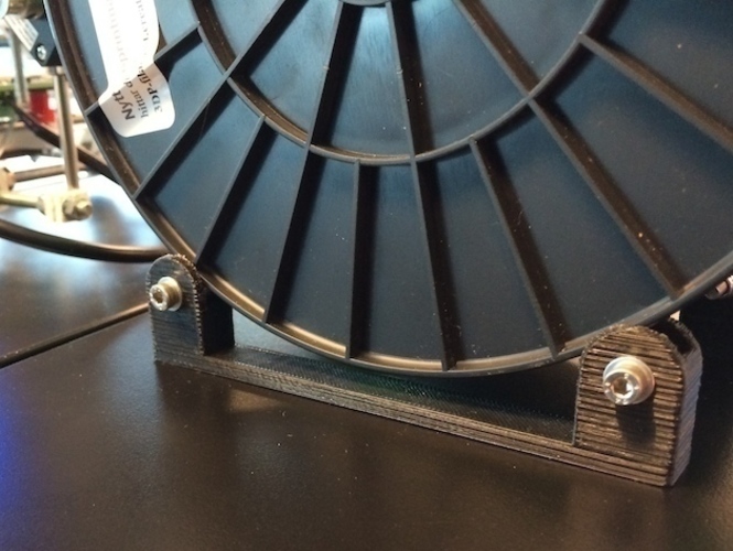 Filament spool rollers 3D Print 91166