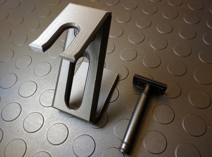Razor Blade Bin - safe place to put used razor blades 3D Print 91184