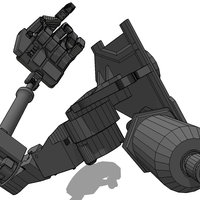 mech 01 left arm - Thumbnail 3