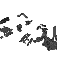 MECH 01 left leg - Thumbnail 1