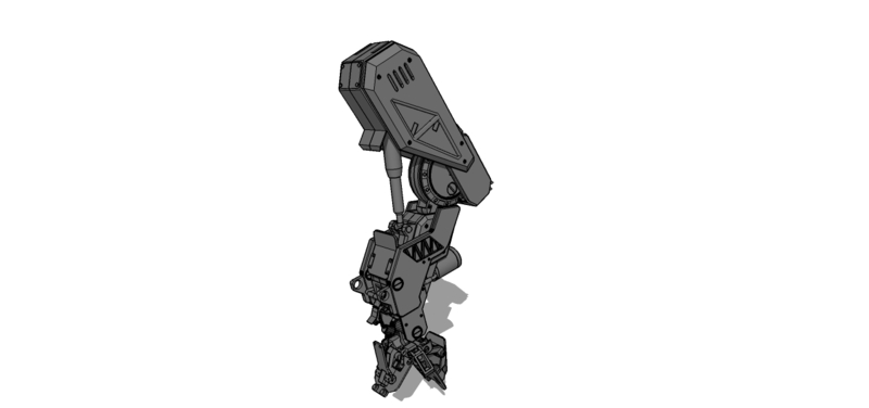 MECH 01 left leg
