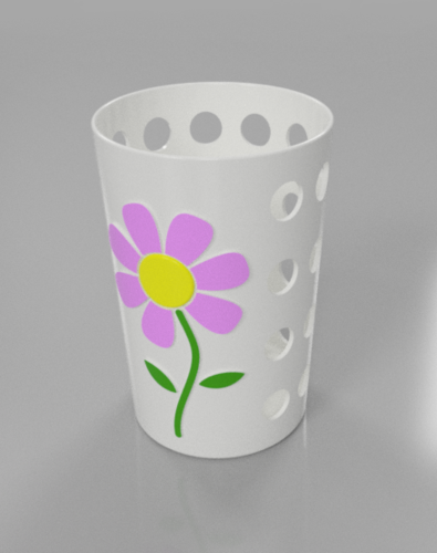 Pens' Cup 3D Print 91301