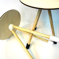 Small "invader" stool 3D Printing 91321