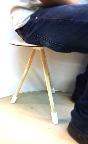 "invader" stool 3D Print 91324