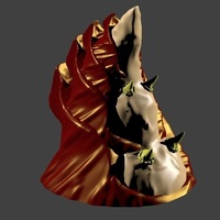 Tyranid Alien Spire WH40K scale - Thumbnail 3