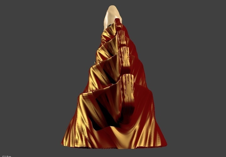 Tyranid Alien Spire WH40K scale 3D Print 91327