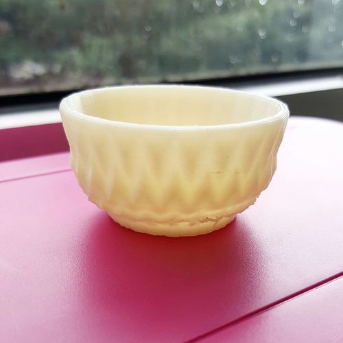 Low Poly Design Bowl 3D Print 91348