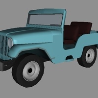 Small jeep ika argentino caja corta 3D Printing 91351