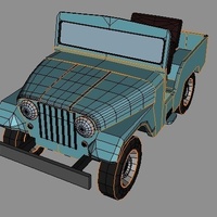 jeep ika argentino caja corta - Thumbnail 3