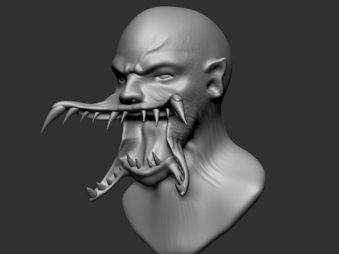Evil Head 3D Print 91358