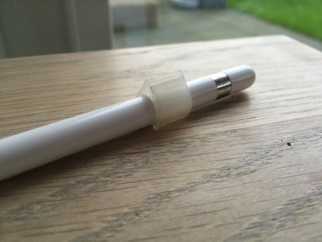 anti-rolling add-on for your apple pencil