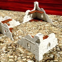 Ruin Corner WH40k scale - Thumbnail 2