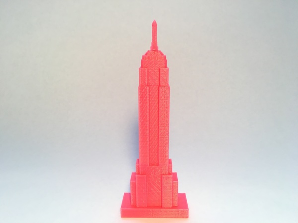 Medium Empire State Building 3D Printing 91455