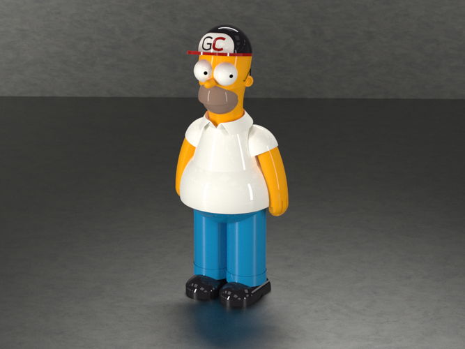 Homer ^^ 3D Print 91494