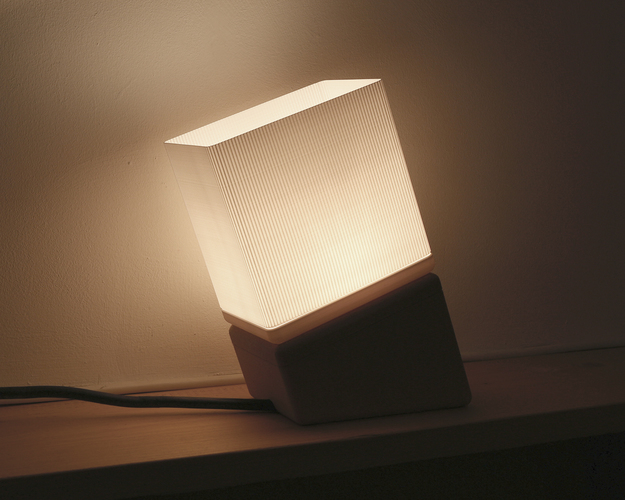 Lampe - Fully 3D Printed Designer Lamp 3D Print 91499