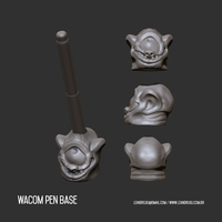 Small Monster Wacom Pen Holder 3D Printing 91508