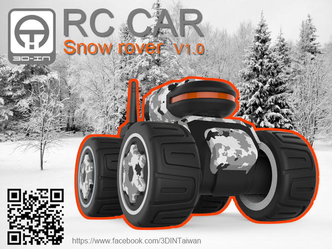  RC-CAR [ Only for android ] 3D Print 91509