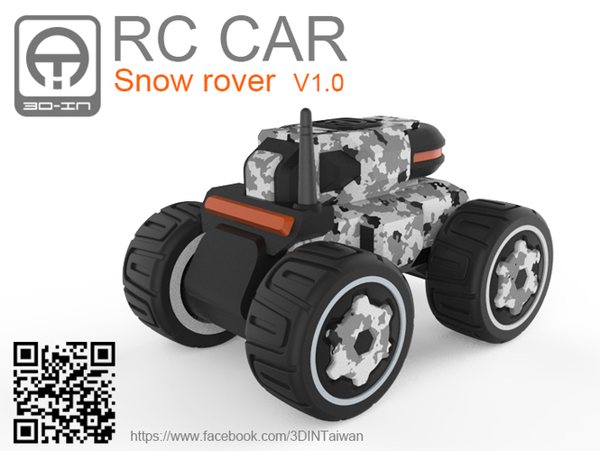  RC-CAR [ Only for android ] 3D Print 91512
