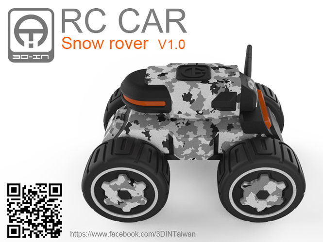  RC-CAR [ Only for android ] 3D Print 91513