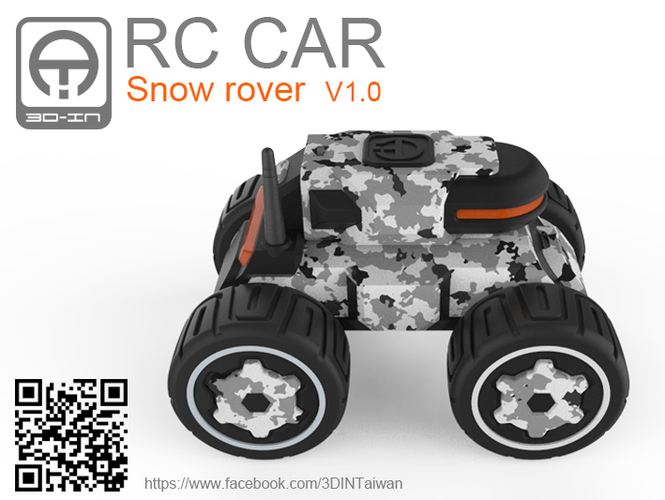 RC-CAR [ Only for android ] 3D Print 91514