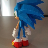 Sonic - 3dPrint - 3dFactory 3dPrintable ZERO Support - Thumbnail 3