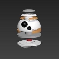 BB8 Star Wars 3dFactory Brasil - Thumbnail 8