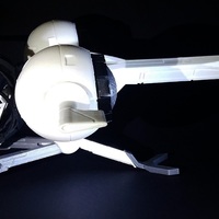 BubbleShip Oblivion 3dPrinted 3dFactory Brasil - Thumbnail 3