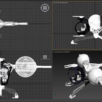 BubbleShip Oblivion 3dPrinted 3dFactory Brasil - Thumbnail 4