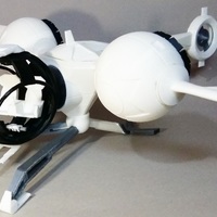 BubbleShip Oblivion 3dPrinted 3dFactory Brasil - Thumbnail 8