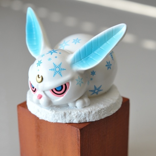 Evil snow bunny