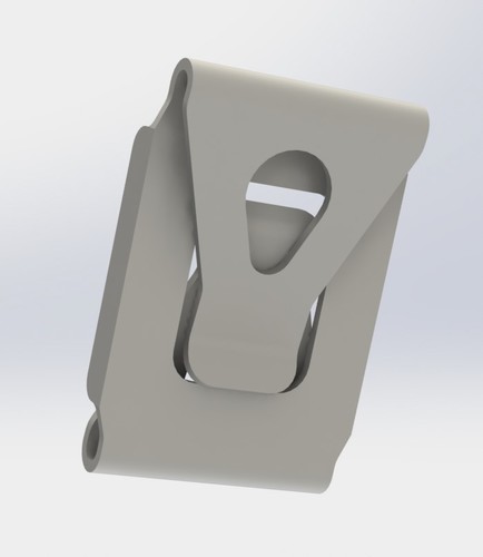 Clip card holder 3D Print 91651
