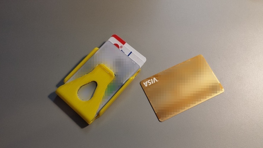 Clip card holder 3D Print 91652