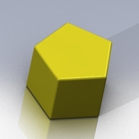 Small pentagon prism www.antsdesigntm.com  ANTS 3D printer only US$200 3D Printing 91724