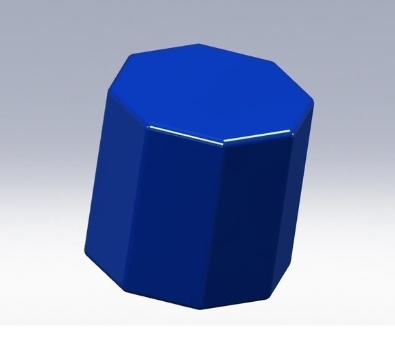 Octagon prism www.antsdesigntm.com  ANTS 3D printer only US$200 3D Print 91725