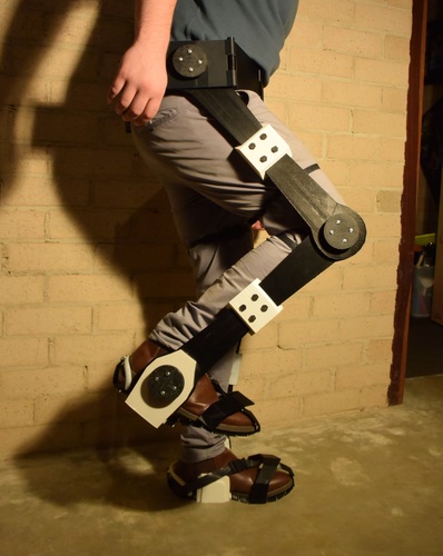 3D Printed Exoskeleton Legs & Feet - STL Files 3D Print 91804