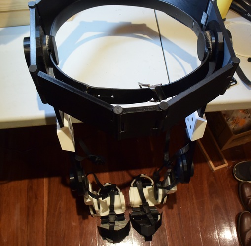 3D Printed Exoskeleton Legs & Feet - STL Files 3D Print 91811