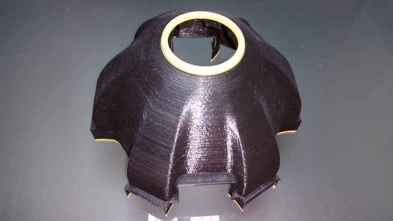 Canopy for hexa with Thunder S550 frame V2.0 ( only 125gr)