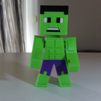 Hulk Minecraft Minecraft Parts  3dFactory Brasil - Thumbnail 1