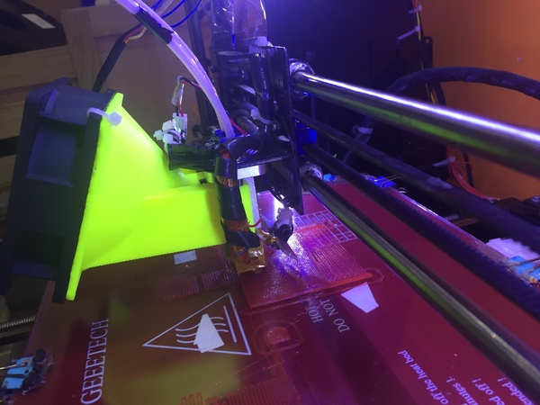  E3D,CHIMERA,GEEETECH I3 M201 DUCT FAN COOLER
