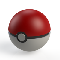 Small Pokeball For Cosplay - Thumbnail 2