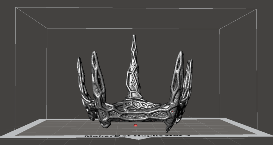 corrupted spike crown 3D Print 91875