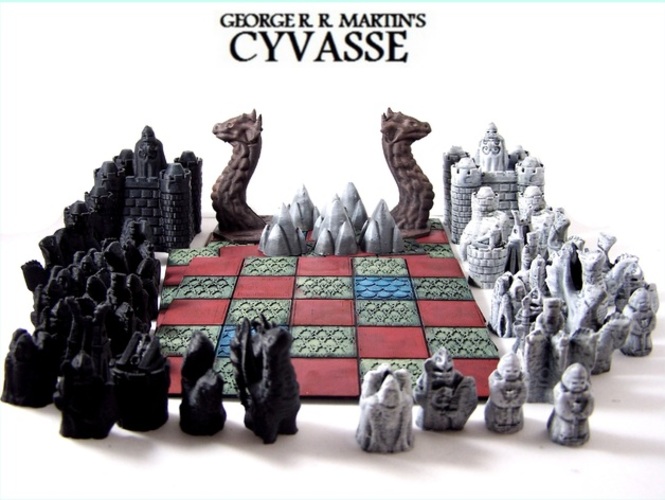 Cyvasse Board (Variant) 3D Print 919