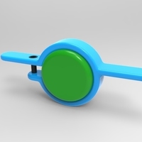 Small doorknob helper 3D Printing 91913