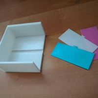 Card Organizer with Separators - Thumbnail 1